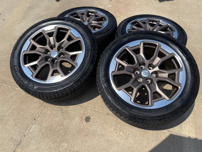 22" Ford F-150 OEM KING RANCH LIMITED rims wheels Expedition MICHELIN 2026 SET