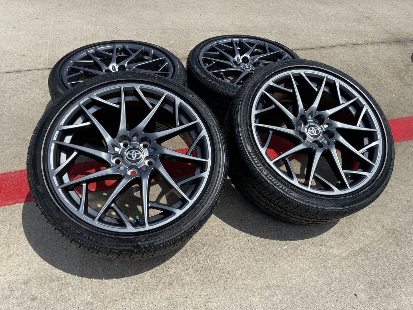 19" Toyota Camry XSE OEM 75288 wheels rims Avalon Lexus SET BRIDGESTONE