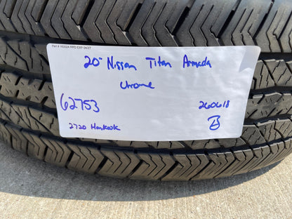 20" Nissan Titan Armada OEM 62753 wheels rims 2018 2019 2020 2022 2023 2024 2025
