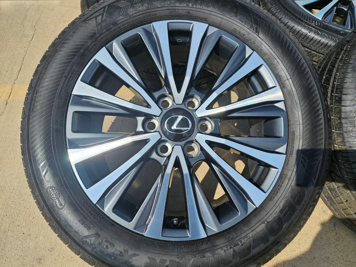 20" Lexus LX600 GX550 OEM 74401 wheels rims Toyota Land Cruiser Tundra SET