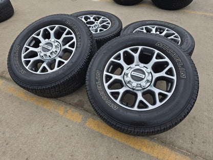 20" Ford F-250 F-350 OEM Lariat wheels rims 10292 tires 2021 2022 2023 2024 2025