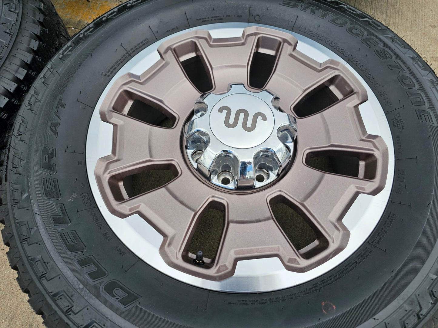 20" Ford F-250 F-350 OEM 10487 KING RANCH tan wheels rims 2024 2025 2026 NEW