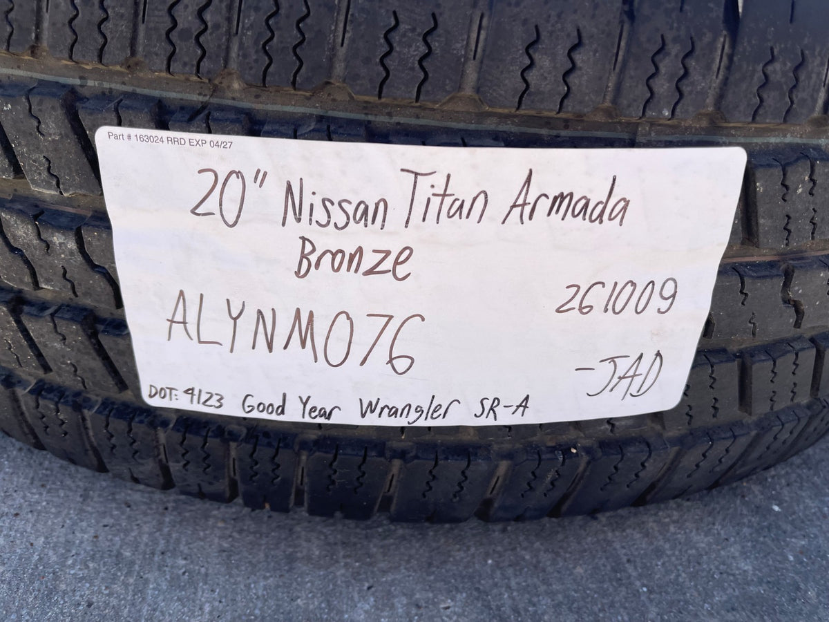 20" Nissan Titan Armada OEM 62753 wheels rims BRONZE 2023 2024 2025 2026 SET
