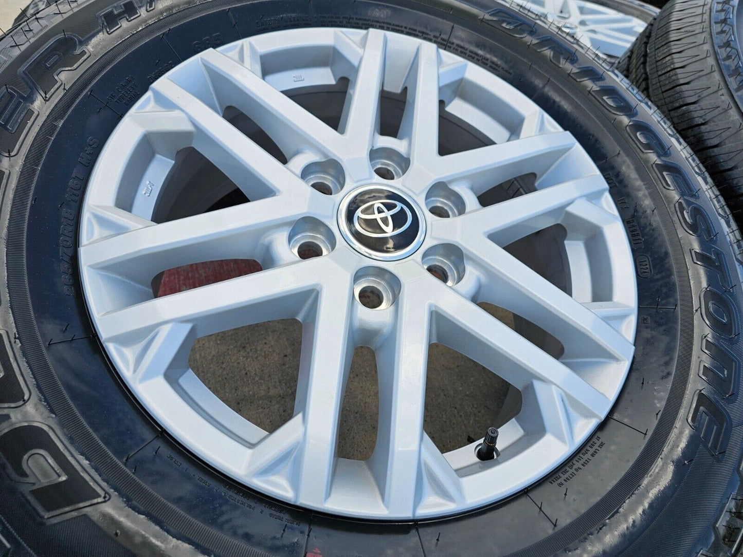 18" Toyota Tundra TRD OEM wheels rims 75281 Sequoia LX600 2023 2024 2025 NEW