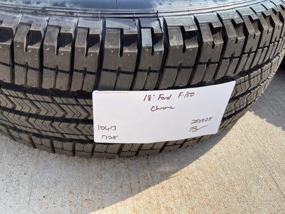 18" Ford F-150 Expedition OEM chrome rims wheels tires MICEHLIN 2025 2026 NEW