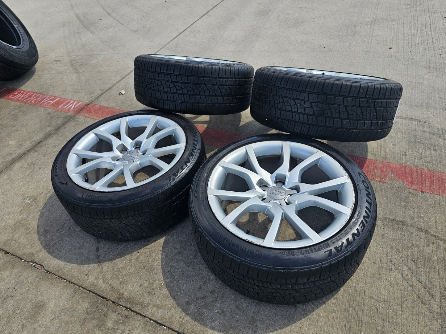 18" Audi A5 OEM wheels rims A3 S3 A4 S4 A5 S5 S6 58890 tires