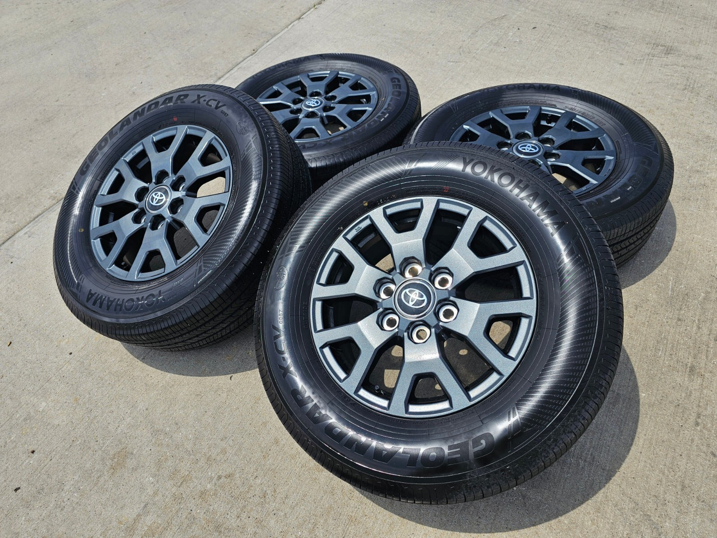 17" Toyota 4Runner Tacoma TRD OEM 42611 wheels rims tires 2024 2025 2026 NEW