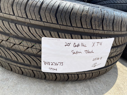 20" Cadillac XT4 OEM black wheels rims 2023 2024 2025 2026 NEW