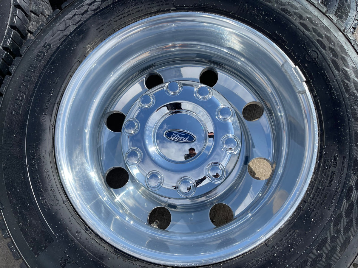 19.5" Ford F-450 Dually F-550 rims wheels RAM 4500 OEM 10x225 2026 2027 SET