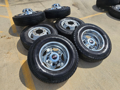 17" Chevy Silverado GMC Sierra 3500 Dually rims wheels OEM 5519 5520 MICHELIN