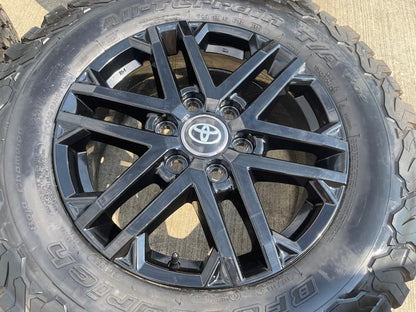 18" Toyota Tundra Sequoia TRD OEM 75281 wheels rims LX600 2025 2026 NEW BFG KO2