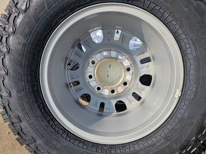 18" Chevy Silverado Trail Boss 2500 3500 OEM 5959 wheels rims 2024 2025 NEW 34"