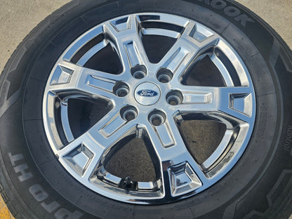 18" Ford F-150 Expedition OEM chrome rim wheel tire 10343 spare 2024 2025 2026