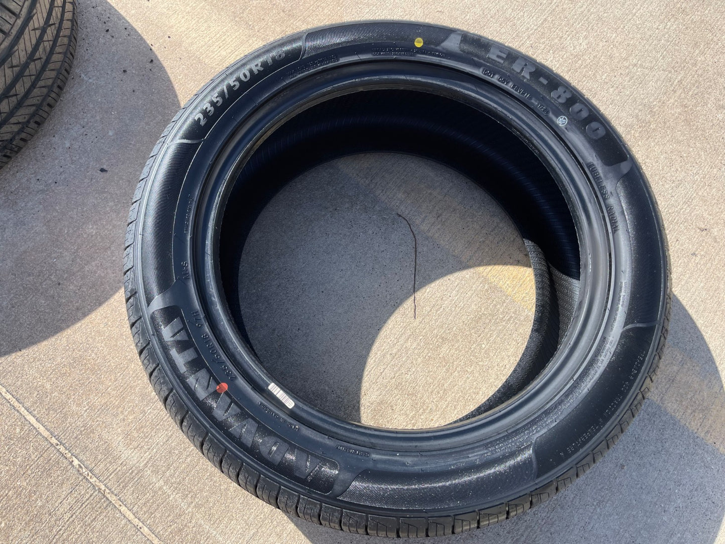 (1) 235/50/18 Advanta ER-800 A/S tire 235/50R18 97H NEW