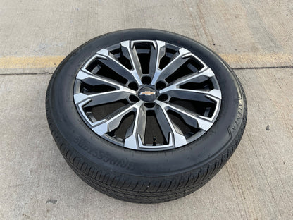 22" Chevy Tahoe Silverado Suburban OEM wheel rim spare single 2025 2026 2027 NEW