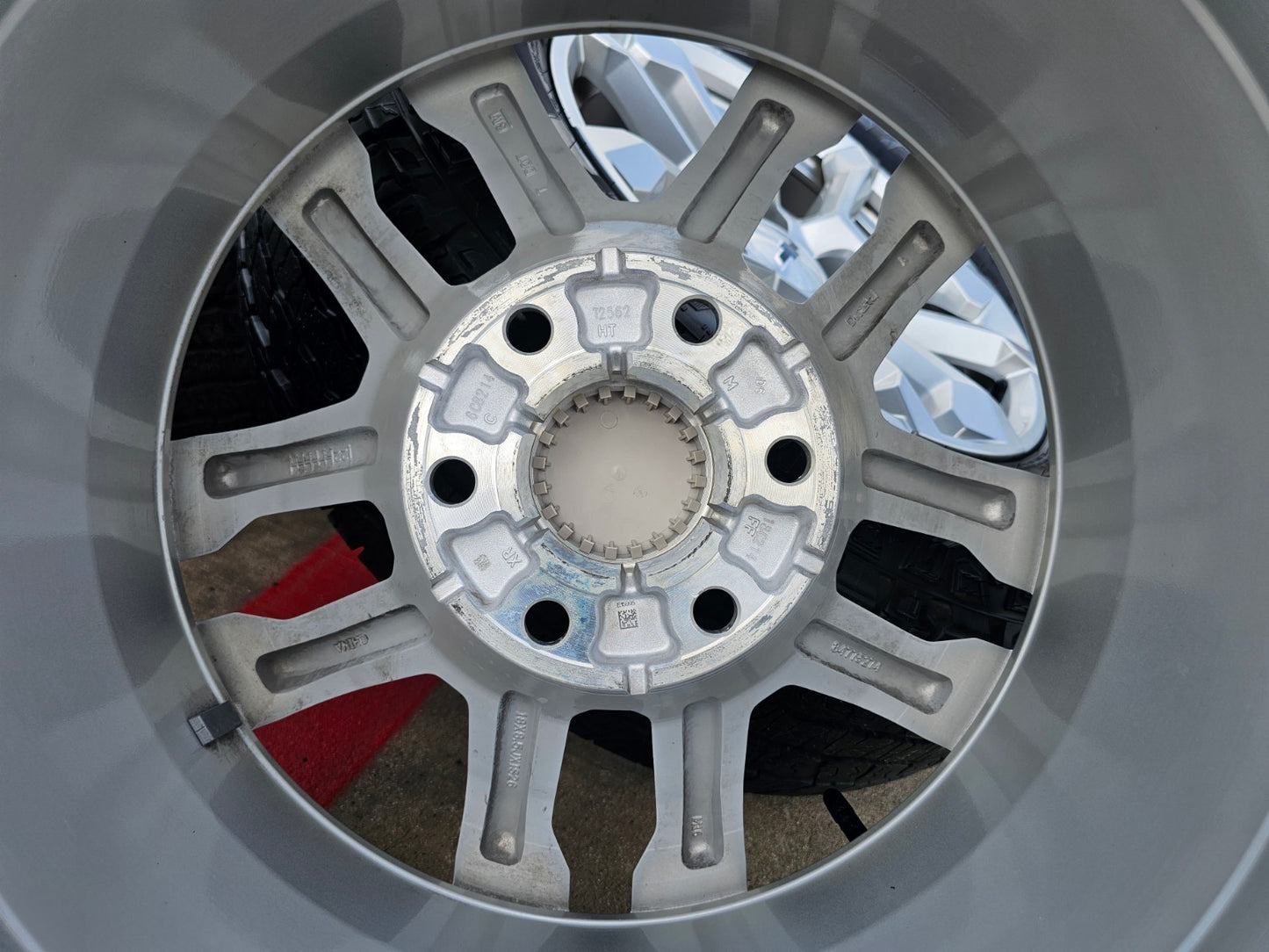 18" Chevy Silverado Suburban Tahoe OEM 14091 wheels rims GMC SET GOODYEAR