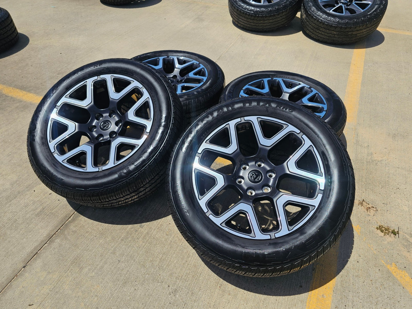 20" Dodge Ram 1500 OEM 94059 Laramie wheels rims 68583860AA SET NEW