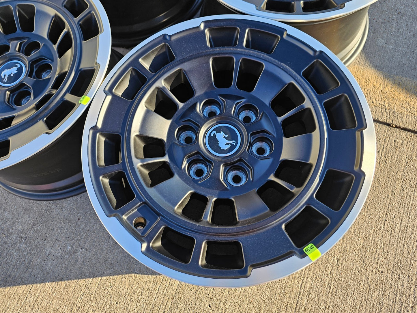 (4) 17" Ford Bronco wheels rims OEM 22025 Ranger 2023 2024 2025 2026 NEW
