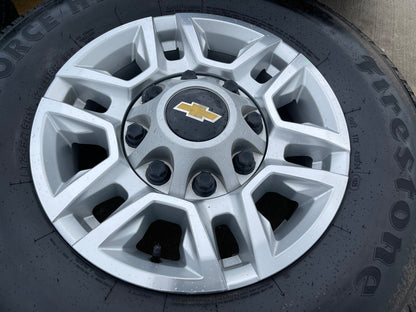 17" Chevy Silverado GMC Sierra 2500 OEM 5948 wheels rims 2025 2026 FIRESTONE NEW