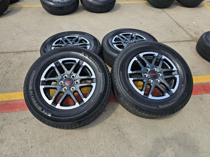 18" Toyota Tacoma TRD OEM black wheels rims tires 2024 2025 NEW