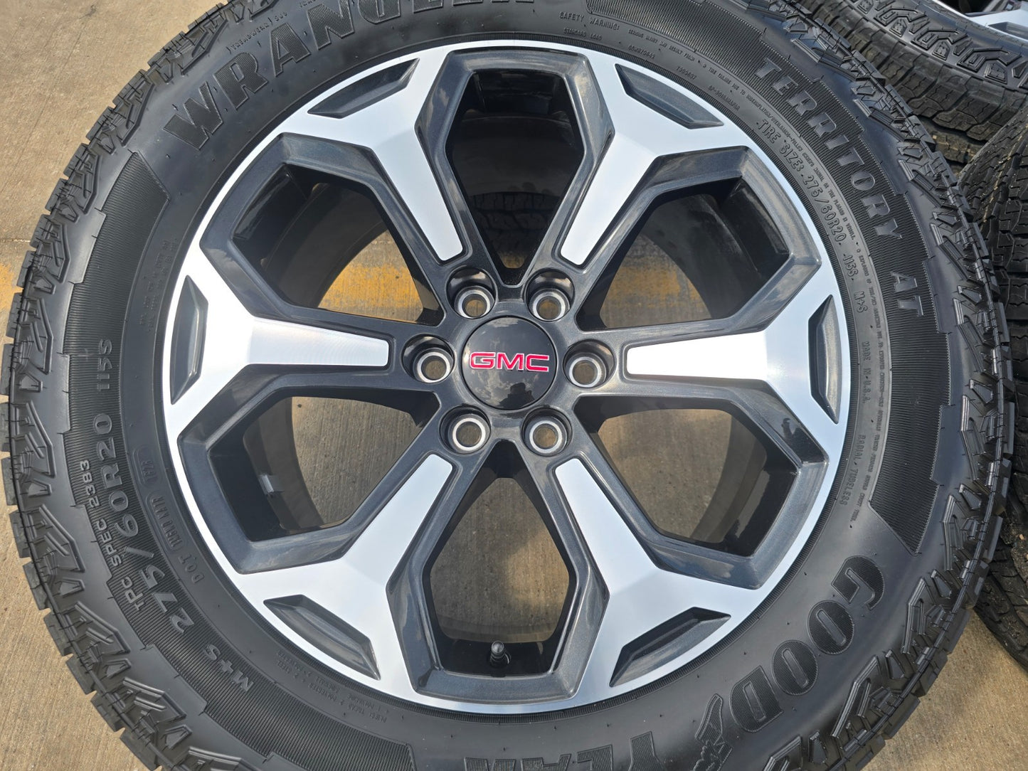 20" GMC Sierra AT4X Canyon Chevy Silverado OEM wheels rims 2025 2026 2027 NEW