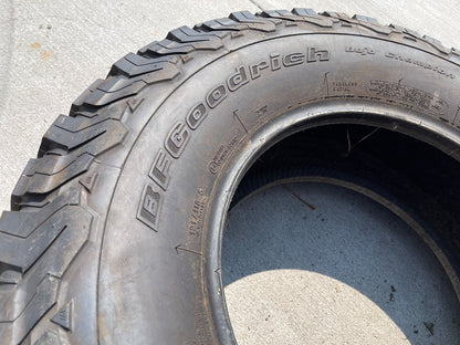 (1) 295/70/17 BFG KO2 A/T tire 295/70R17 LT 10 ply LRE 121S TAKE OFF NEW