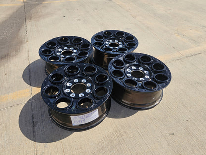 20" Ford F-250 F-350 OEM black Lariat SET 10299 10484 wheels rims 2025 2026 NEW