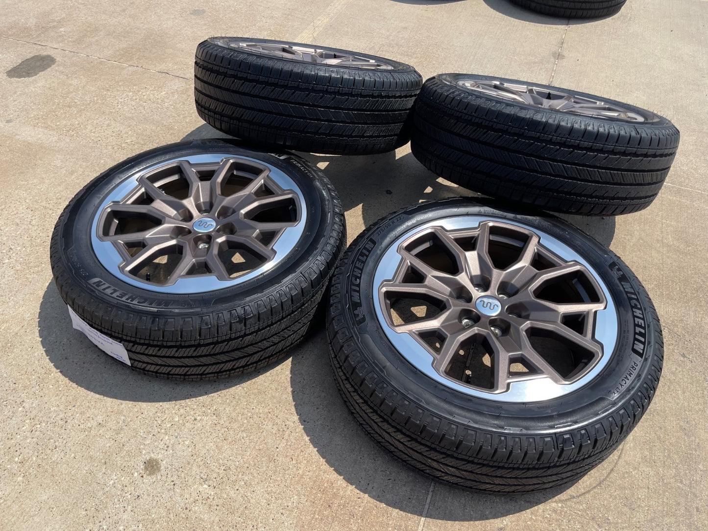 22" Ford F-150 OEM KING RANCH LIMITED rims wheels Expedition MICHELIN 2026 SET