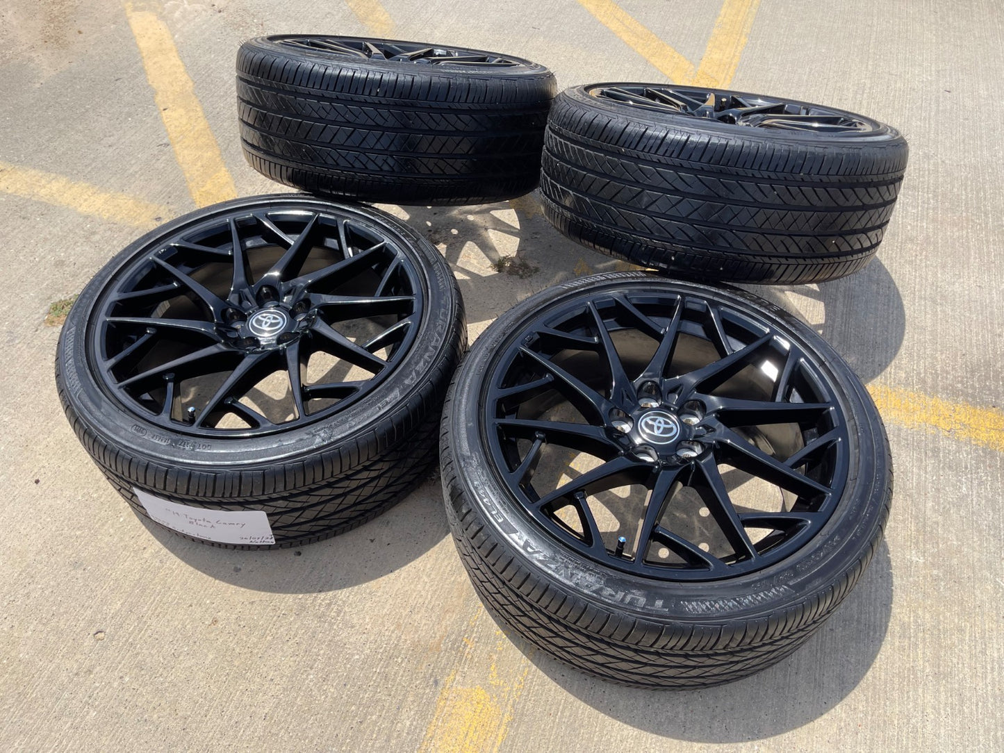 19" Toyota Camry XSE OEM 75288 wheels rims Avalon Lexus SET BRIDGESTONE NEW