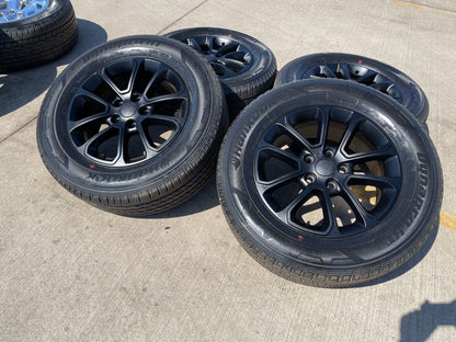 18" Jeep Grand Cherokee OEM 9136 wheels rims 2019 2020 2021 2022 2023 2024 2025