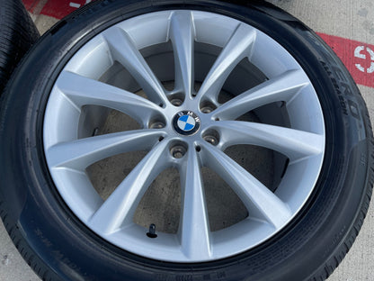 18" BMW 640i 740i 750i 840i GT 5 6 7 8 Series OEM 86272 wheels rims PIRELLI SET