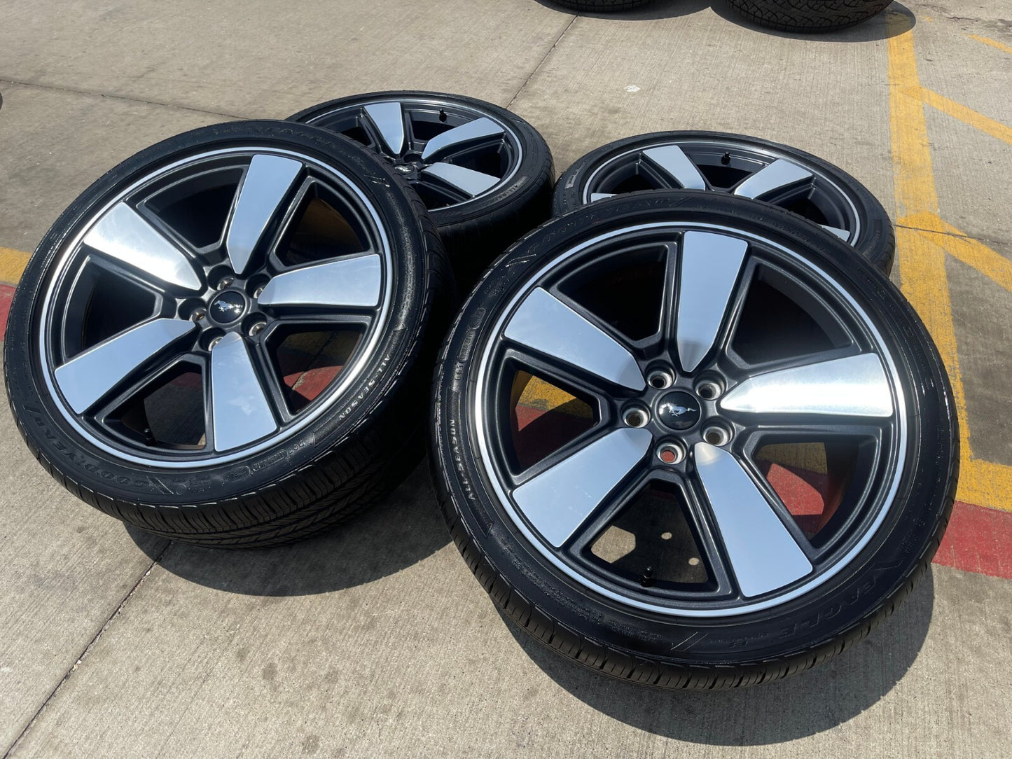 20" Ford Mustang GT OEM wheels rims 60th ANNIVERSARY SET 2024 2025 2026 2027 NEW