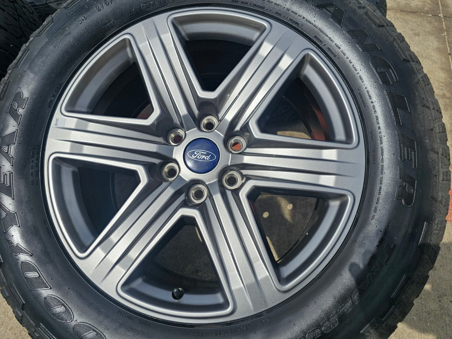 20" Ford F-150 FX-4 Expedition OEM 10172 wheels rims tires SET GOODYEAR