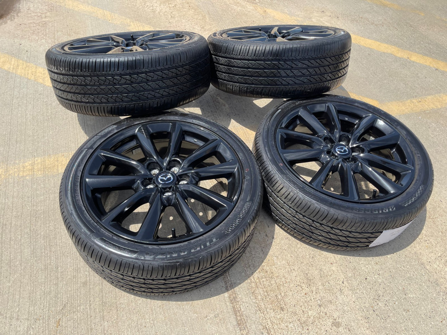 18" Mazda 3 2 5 OEM rims wheels 64971 CX-3 SET 2024 2025 2026 2027 SET
