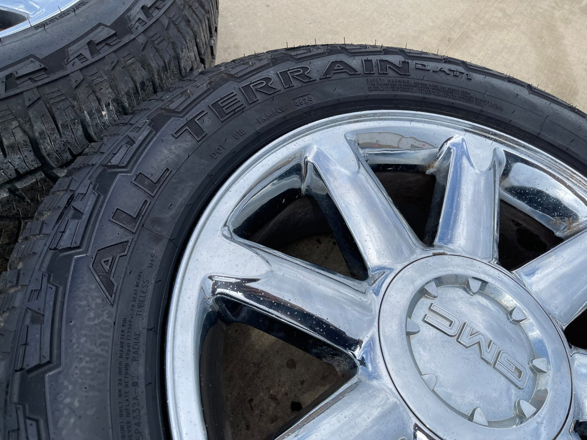 20" GMC Sierra DENALI Canyon Chevy Silverado OEM 5304 wheels rims SET