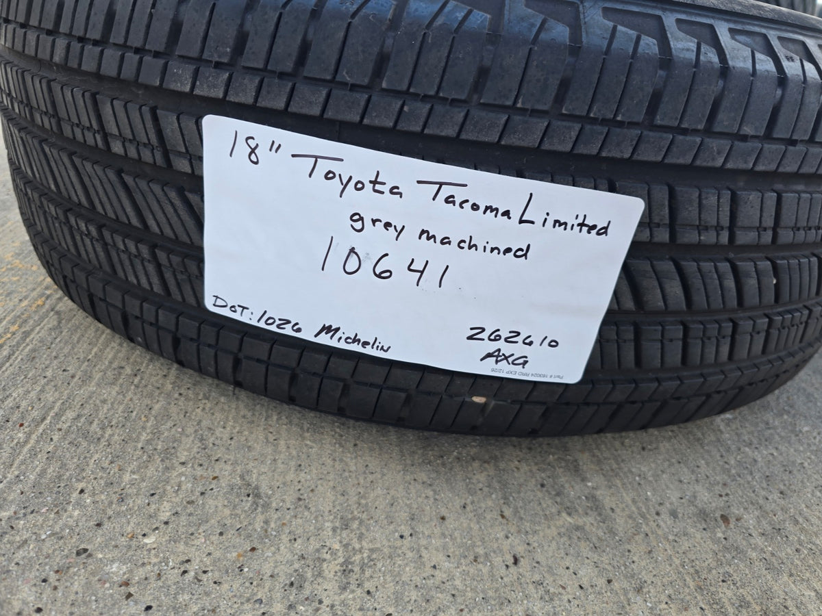 18" Toyota Tacoma 4Runner TRD OEM 10641 wheels rims 2025 2026 2027 SET NEW