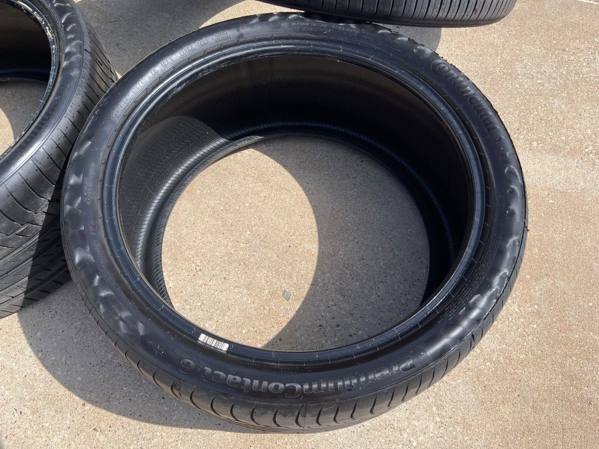 (2) 275/35/22 + (2) 315/35/22 Continental Premium Contact 6 104Y XL tires