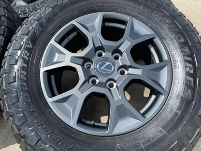 18" Toyota Tacoma TRD OEM 10544 wheels rims Land Cruiser Tundra SET TOYO A/T3