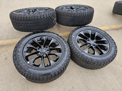 (5) 20" Jeep Wrangler HIGH ALTITUDE 9262 96902 OEM wheels rims SET Gladiator NEW