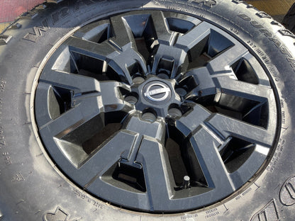 17" Nissan Frontier OEM Desert Runner 62832 wheels rims tires DURATRAC A/T
