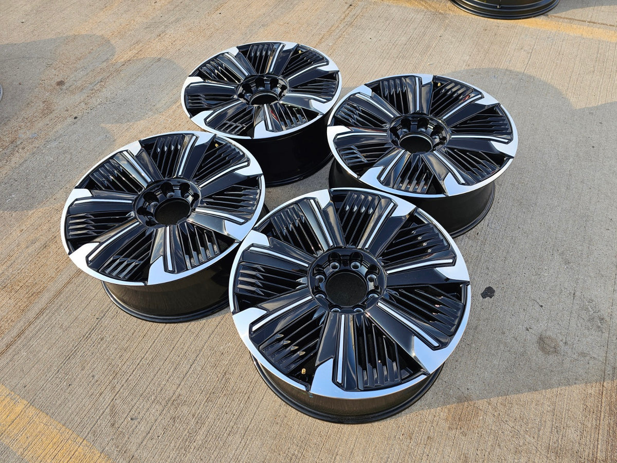 24" Cadillac Escalade IQ EV OEM 8x165 wheels rims Hummer 2500 2024 2025 2026
