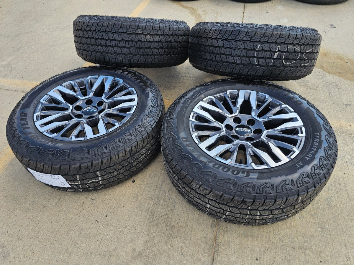 20" Chevy Silverado Suburban Tahoe Z71 OEM wheels rims SET 2025 2026 2027 NEW
