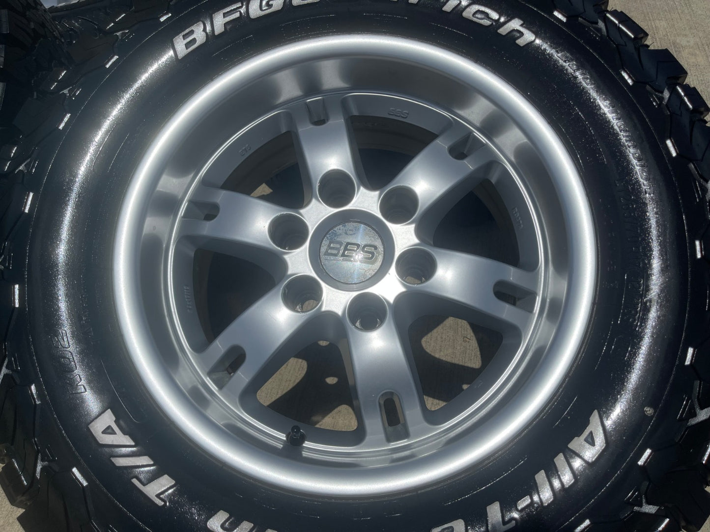 17" Toyota FJ Cruiser BBS TRD PRO 4Runner Tacoma OEM wheels rims BFG KO2 A/T NEW