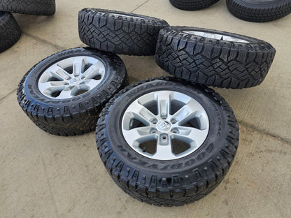 18" Dodge Ram 1500 OEM wheels rims 2672 tires DURATRAC