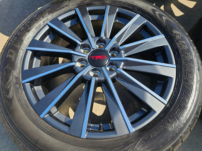 22" Lexus GX550 TRD OEM wheels rims Toyota Land Cruiser Tundra 78519 LX600 SET