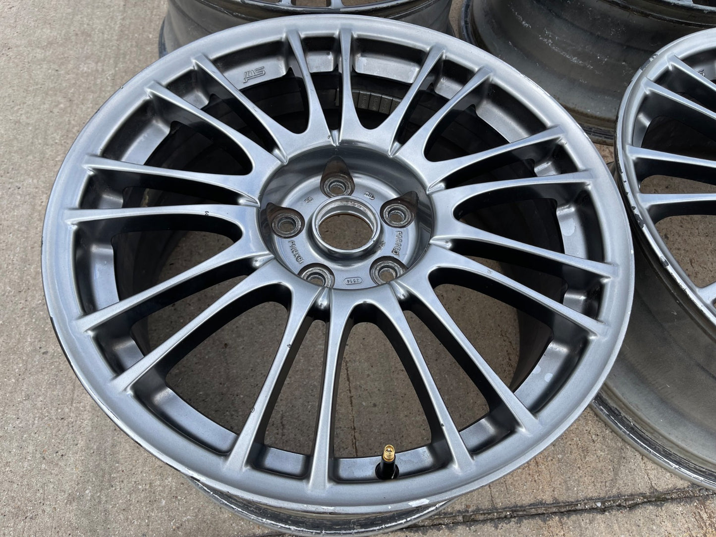 18" Subaru Impreza WRX STI OEM FORGED 68778 wheels rims Legacy Forester Outback