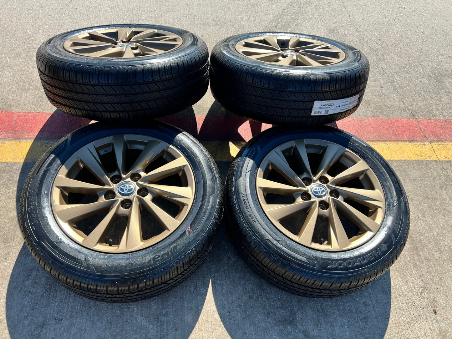 17" Toyota Camry Avalon OEM wheels rims 69137 96992 CHR TRD HANKOOK NEW