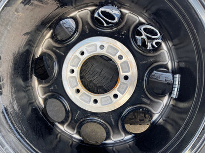 20" Ford F-250 F-350 OEM black Lariat 10299 10484 wheels rims 2024 2025 2026 NEW