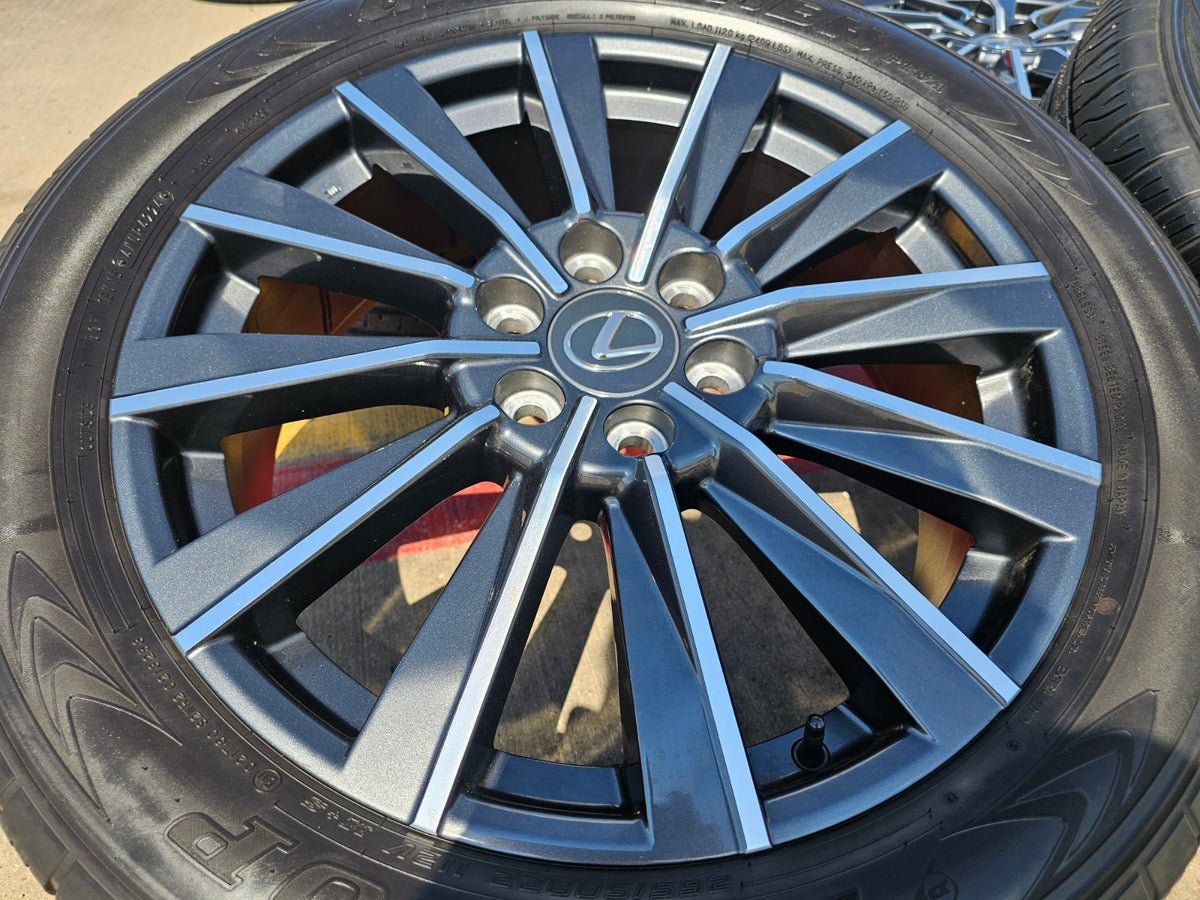 22" Lexus GX550 OEM wheels rims Toyota Land Cruiser Tundra 78519 LX600 SET