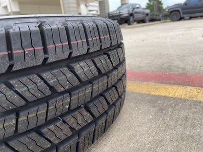 (1) 265/60/20 Continental Terrain Contact H/T OWL tire 118R LT 10 PLY LRE NEW